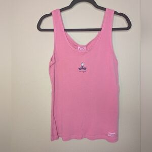 Life is Good Pink Tank Top